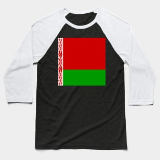 Belarus Flag Baseball T-Shirt